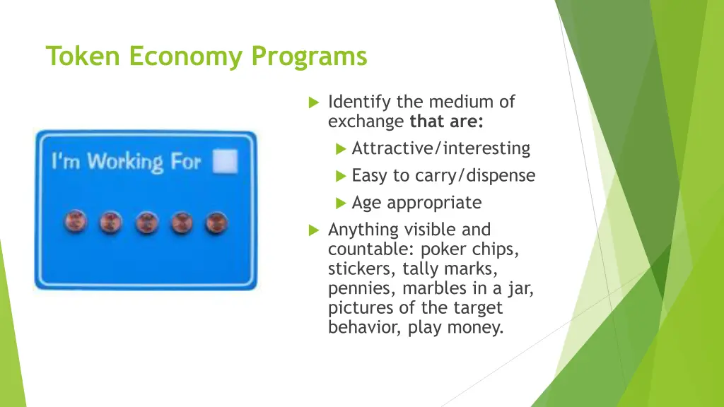 token economy programs