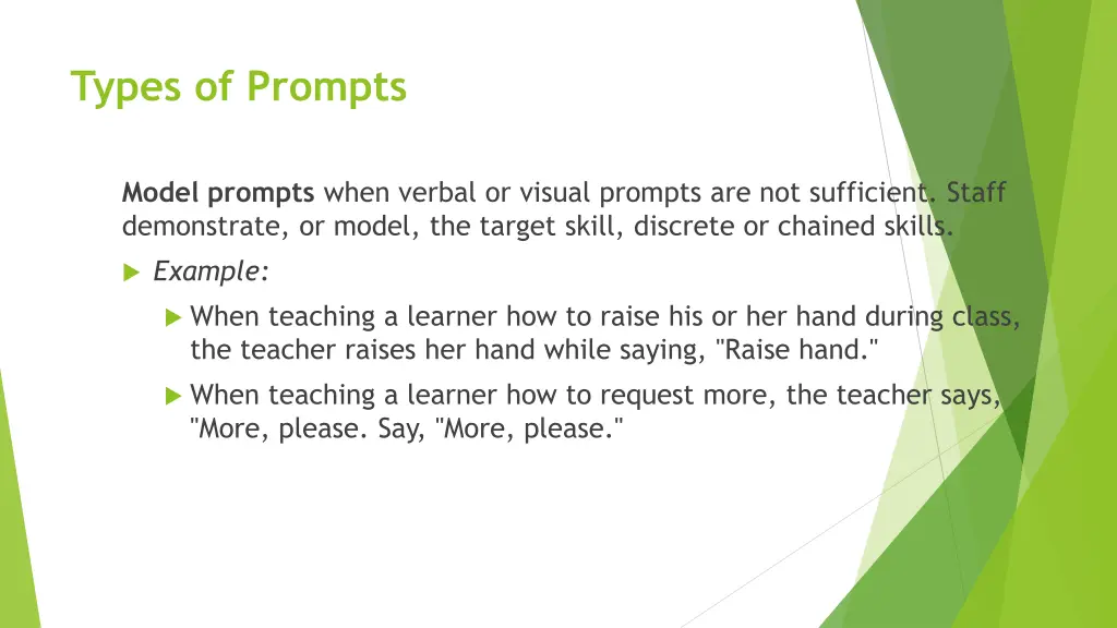 types of prompts 2