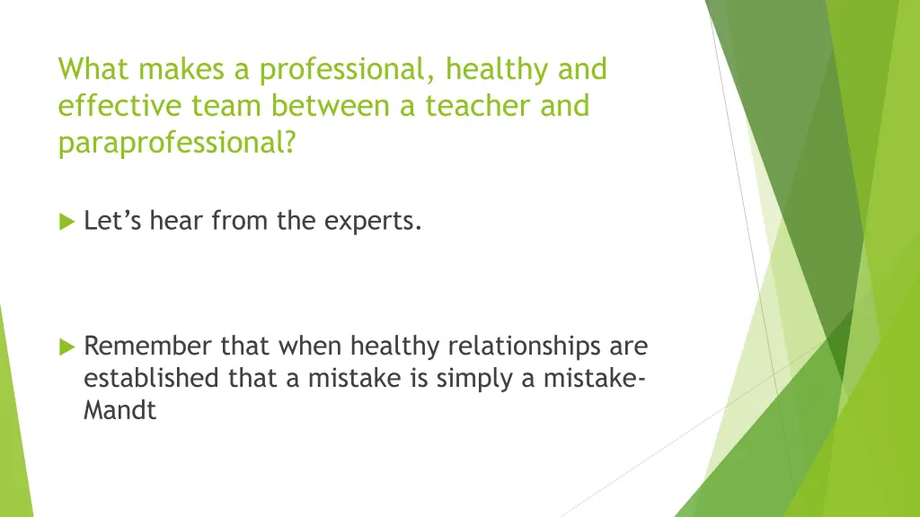 what makes a professional healthy and effective 1