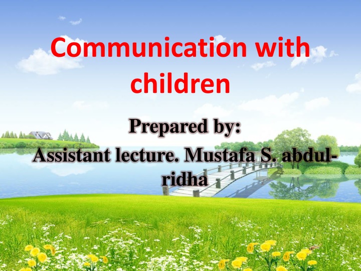 communication with children