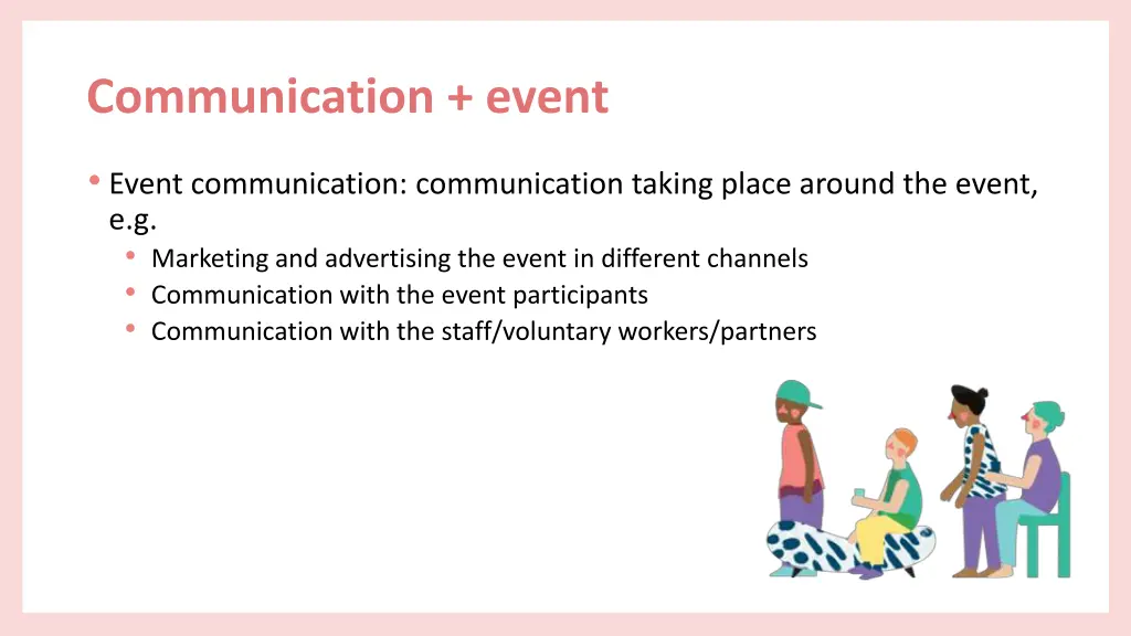 communication event