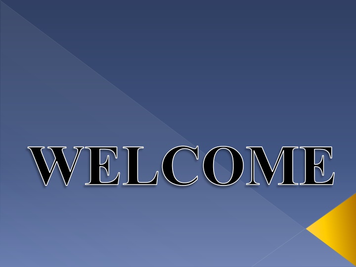 welcome