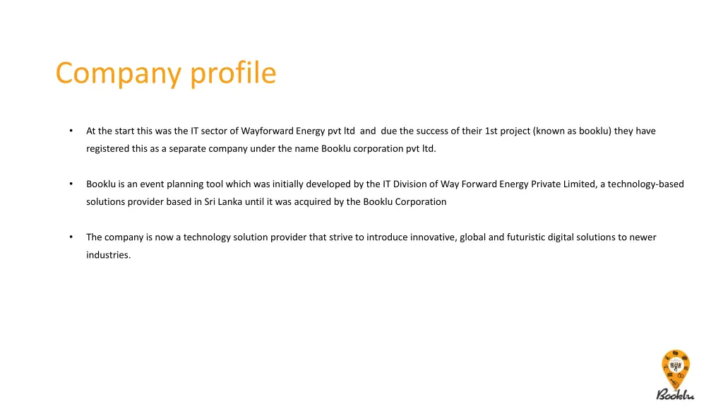company profile