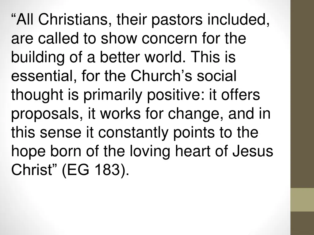 all christians their pastors included are called