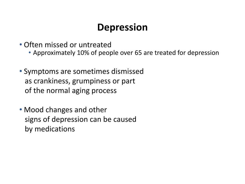 depression