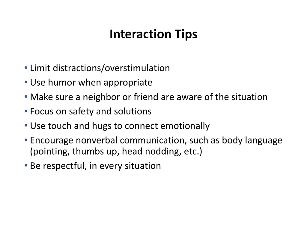 interaction tips 1