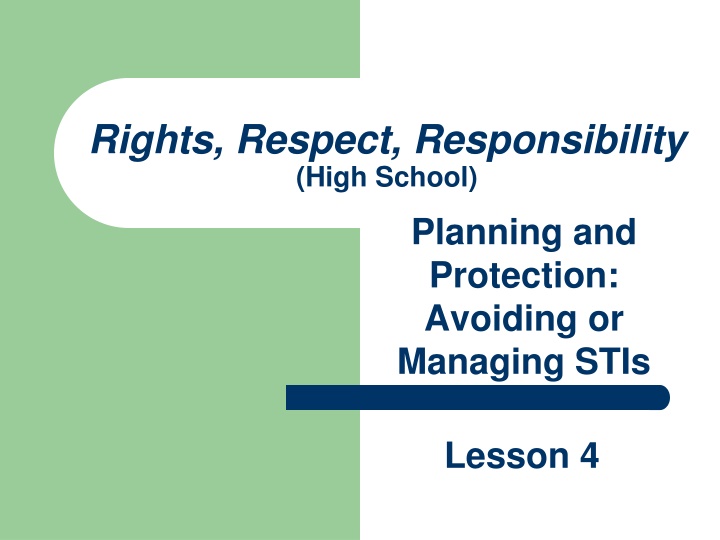 rights respect responsibility high school