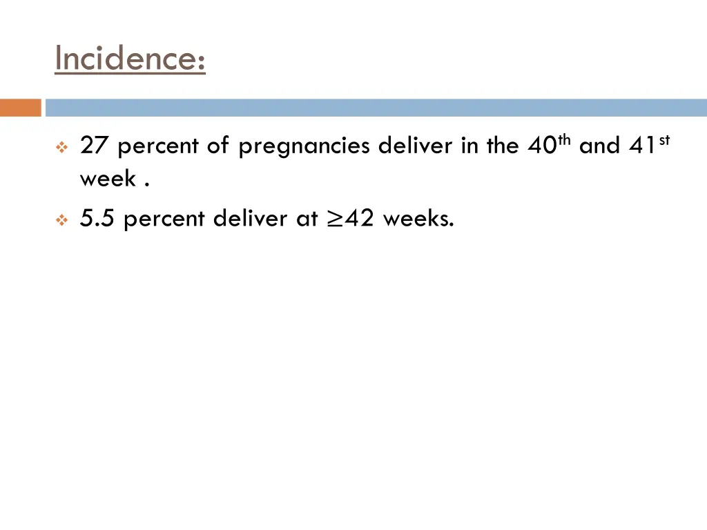 incidence