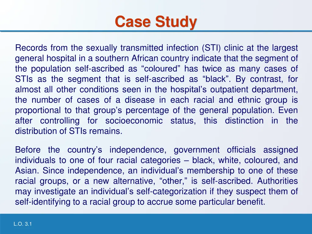 case study