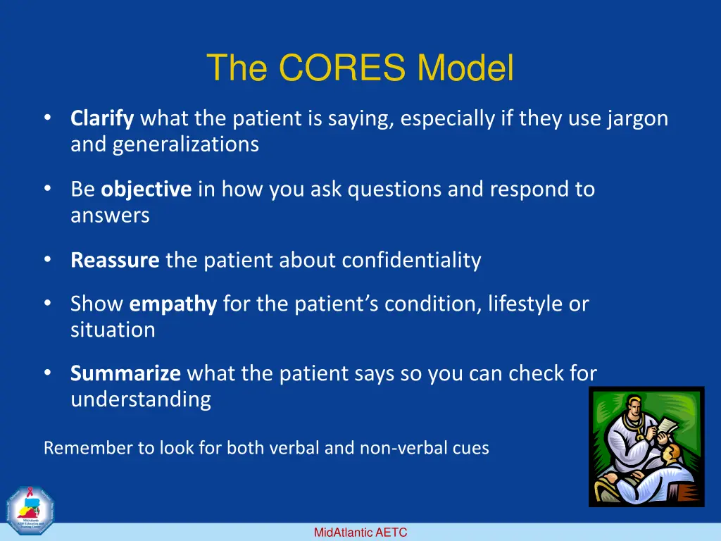 the cores model