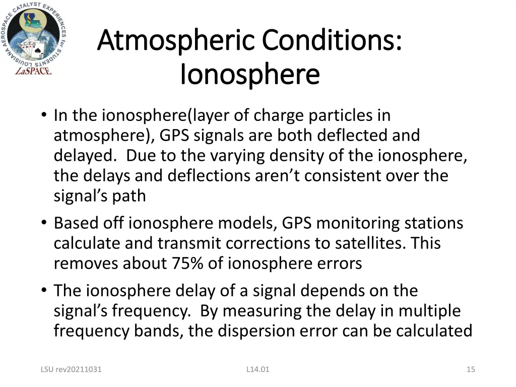 atmospheric conditions atmospheric conditions 1