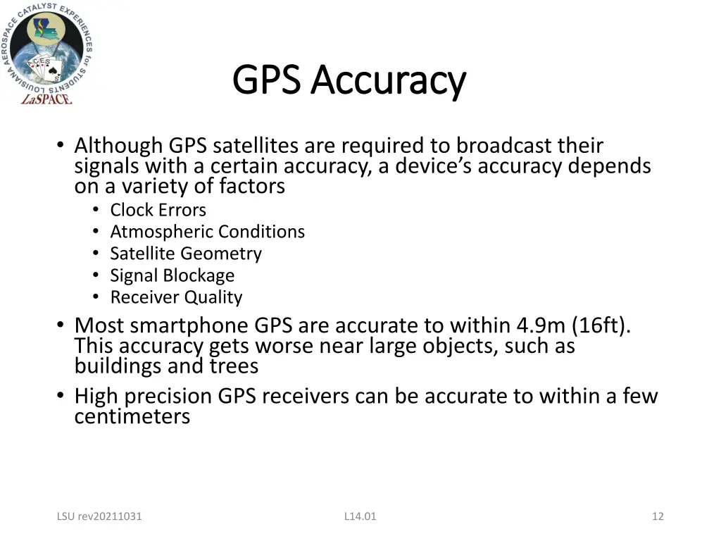 gps accuracy gps accuracy