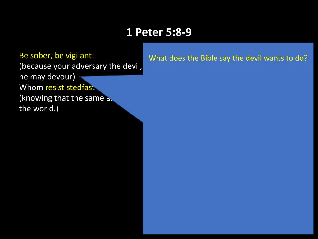 1 peter 5 8 9 12