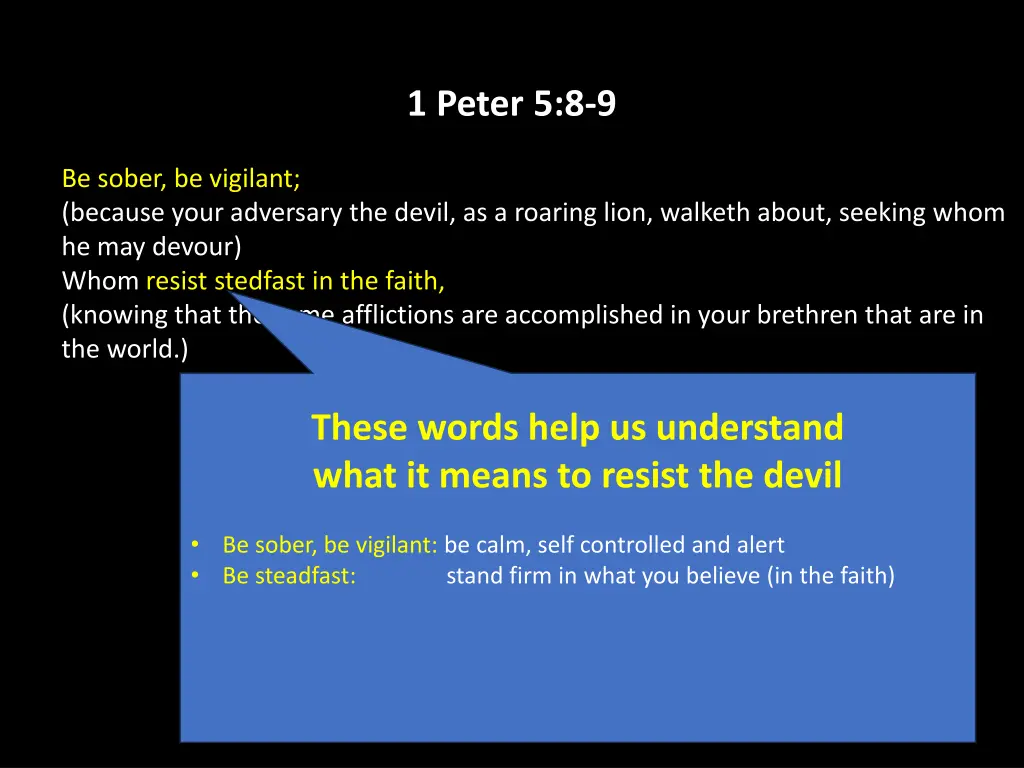 1 peter 5 8 9 18
