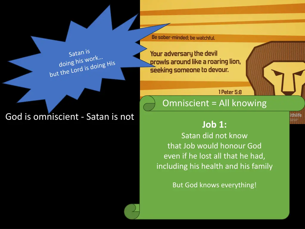 omniscient all knowing