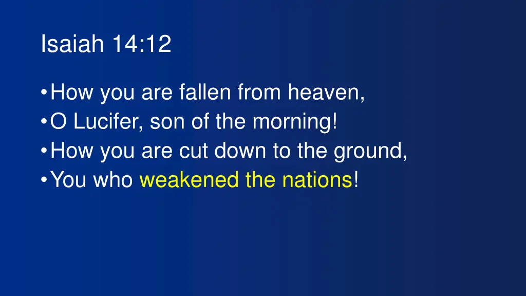 isaiah 14 12