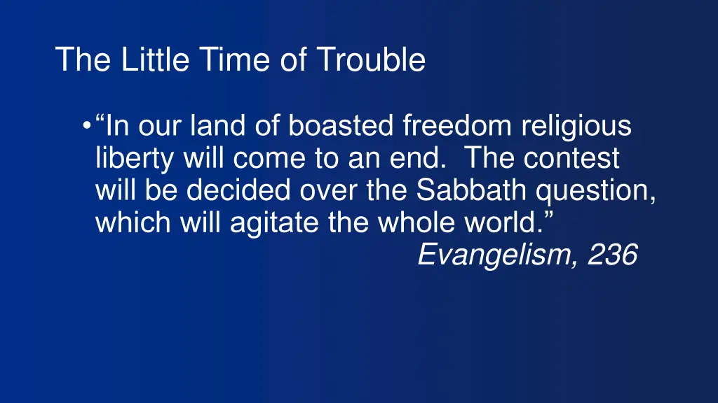 the little time of trouble 2
