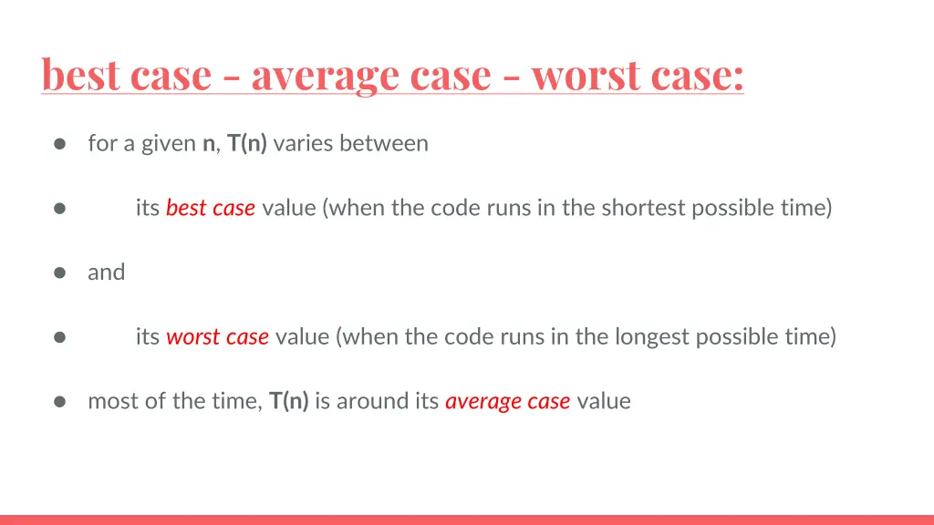 best case average case worst case