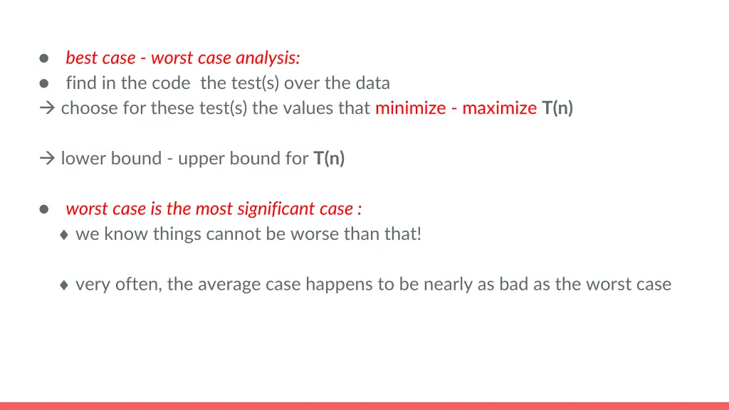 choose for these test s the values that minimize