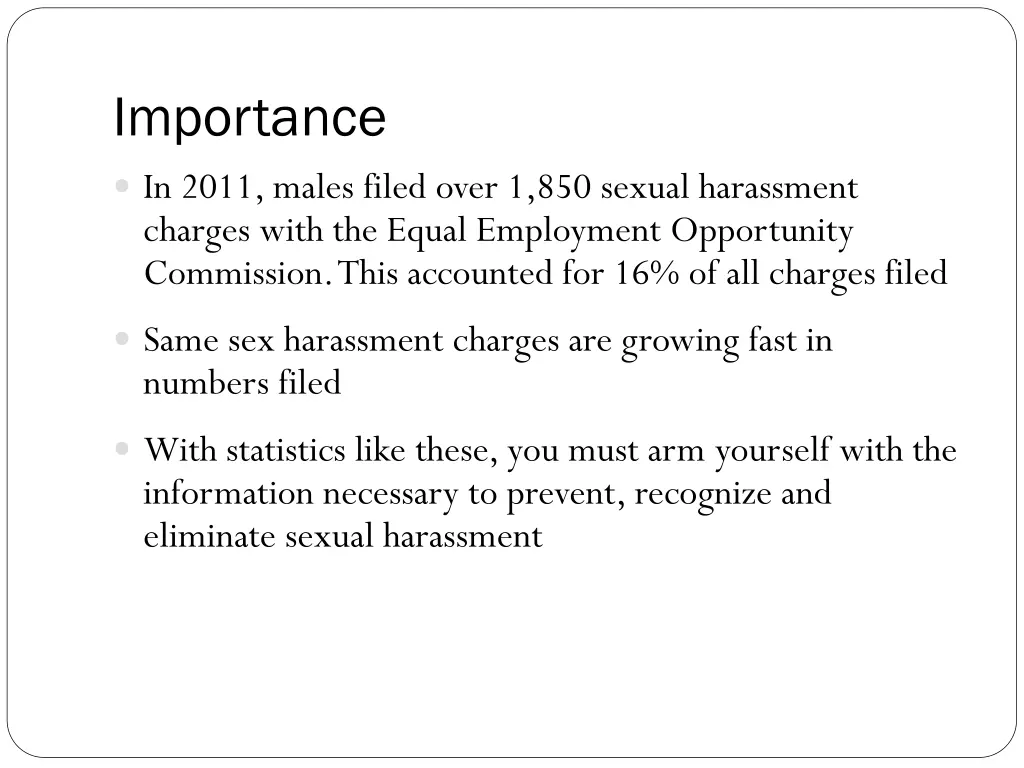 importance