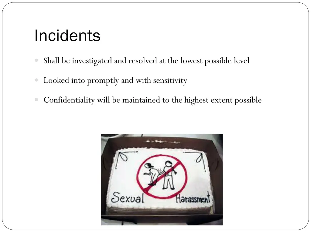 incidents