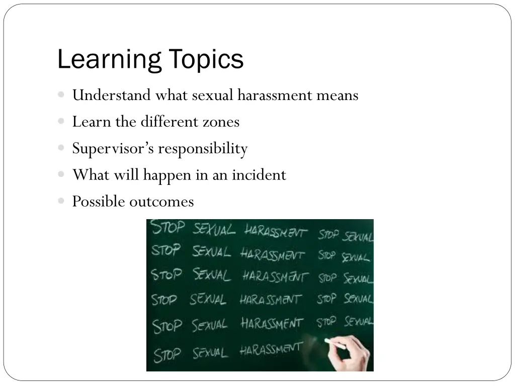 learning topics
