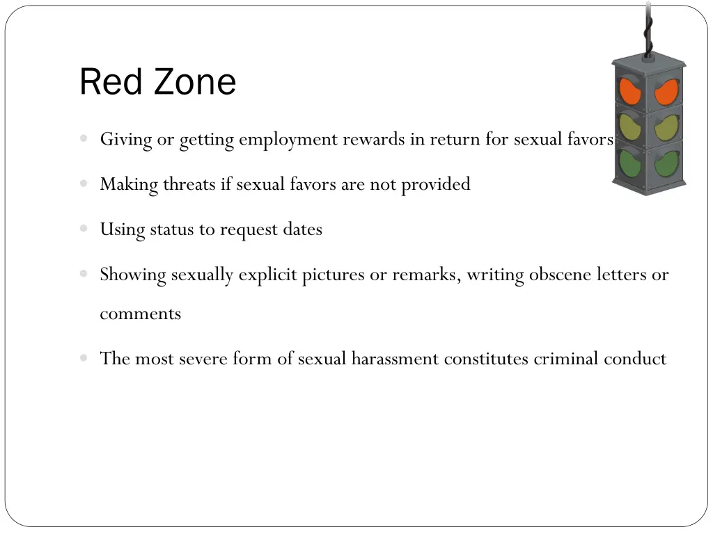 red zone