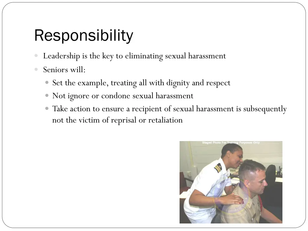 responsibility