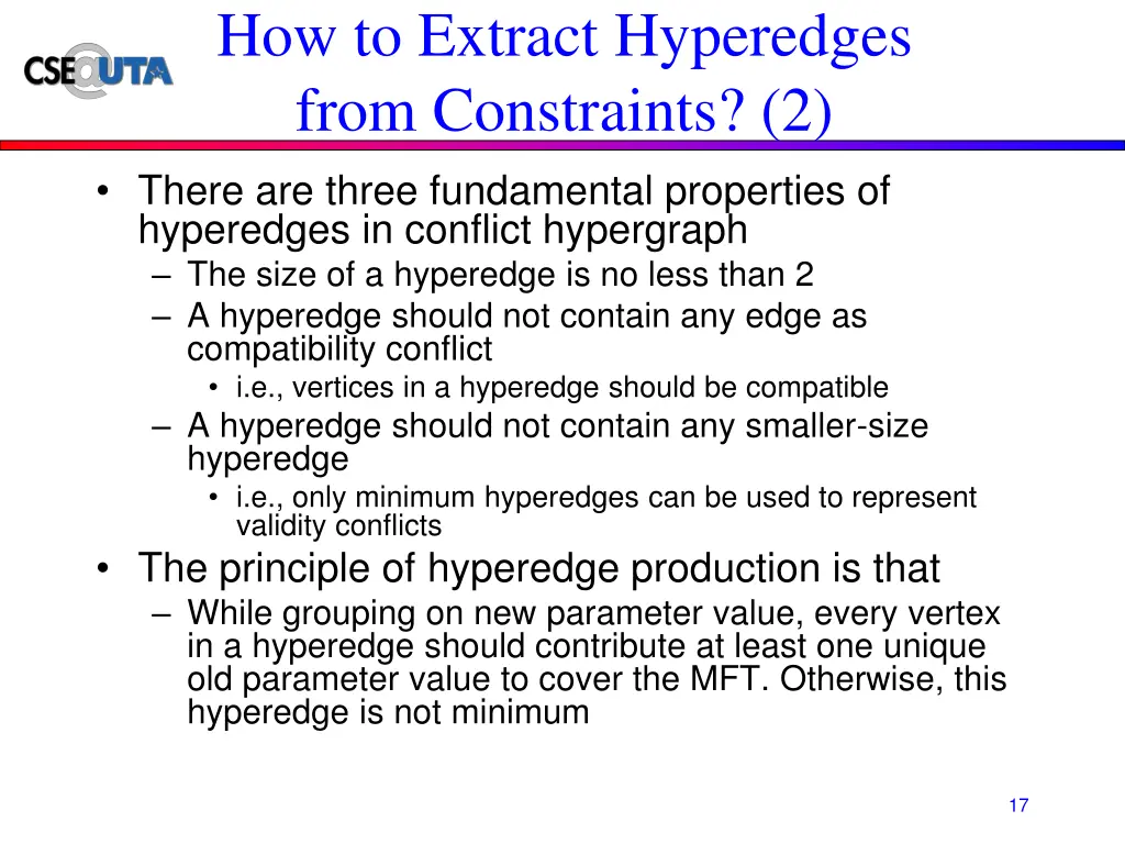 how to extract hyperedges from constraints 2