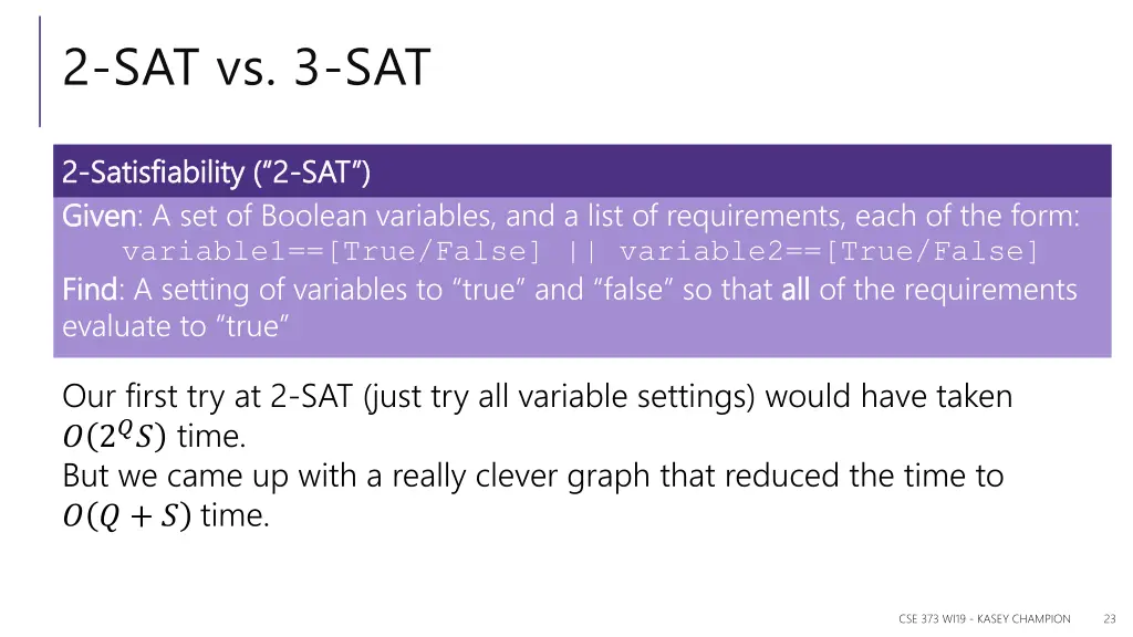 2 sat vs 3 sat 1
