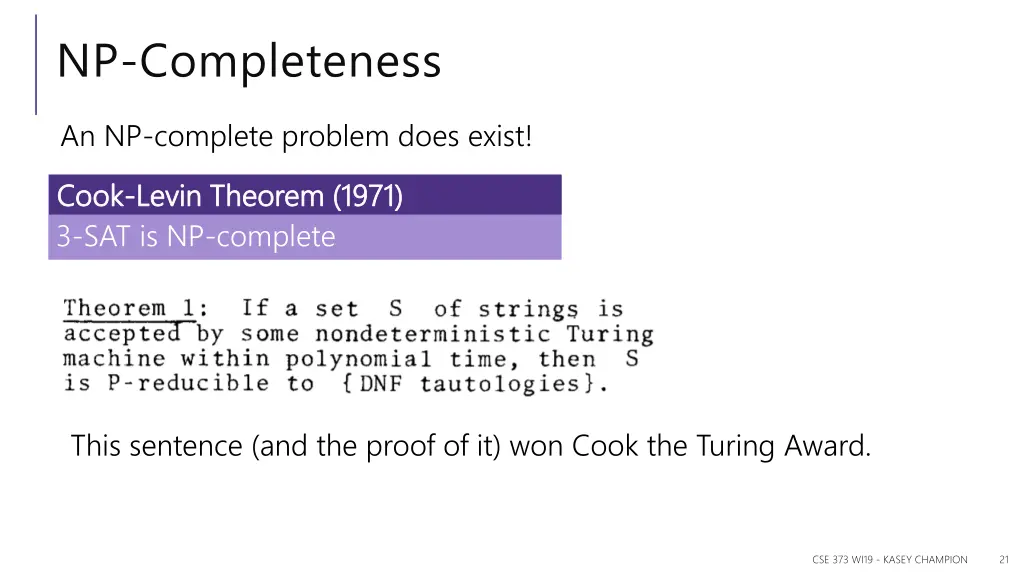 np completeness 1