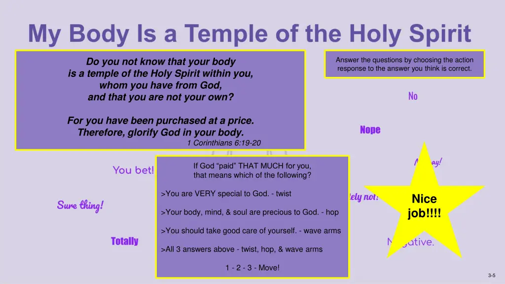 do you not know that your body is a temple