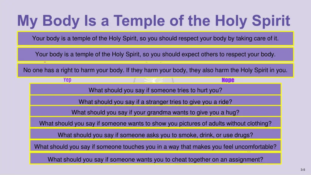 your body is a temple of the holy spirit