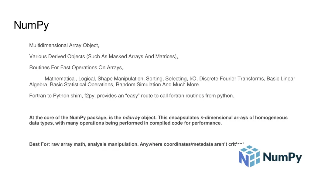 numpy