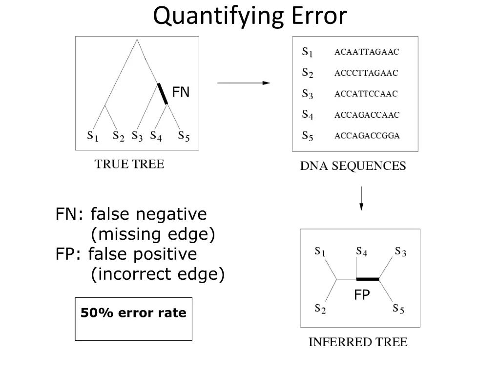 quantifying error