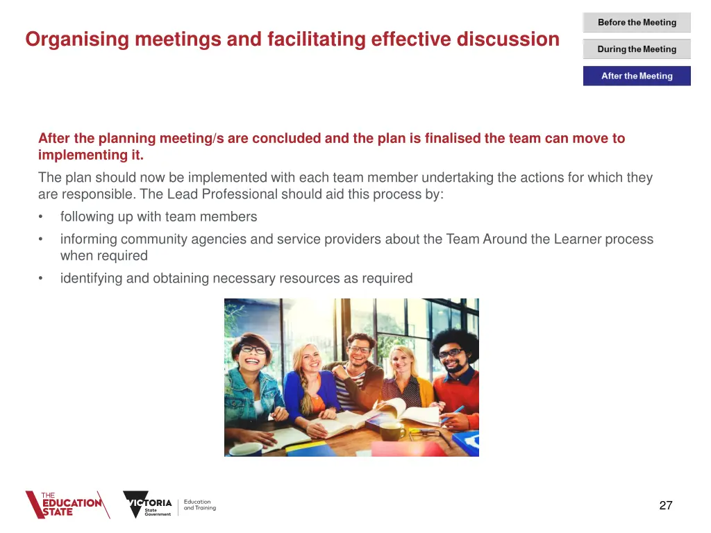 organising meetings and facilitating effective 10
