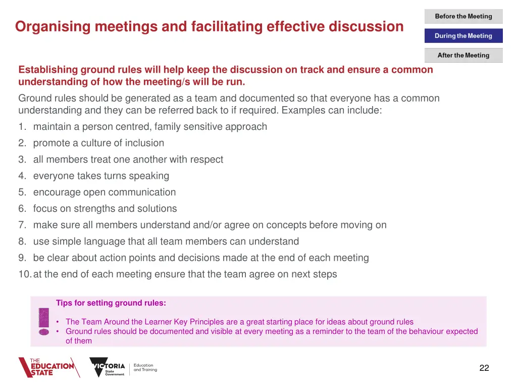 organising meetings and facilitating effective 5