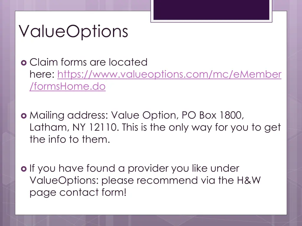 valueoptions