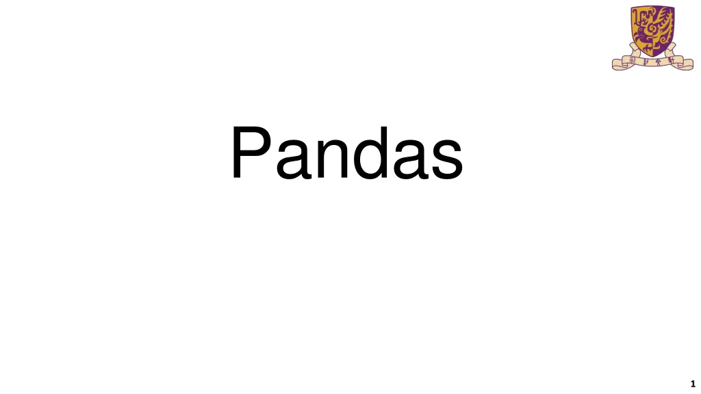 pandas