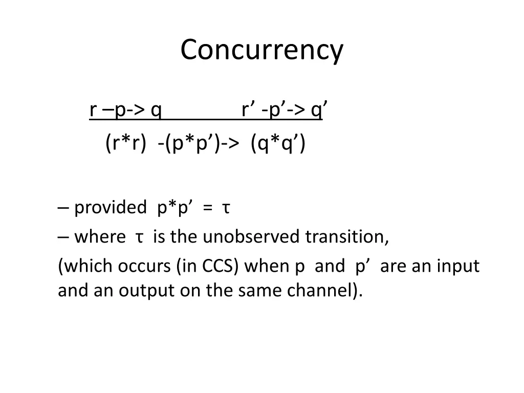 concurrency
