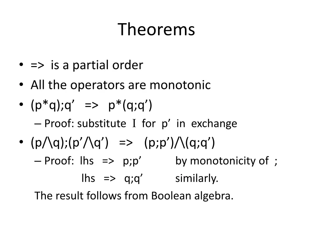 theorems