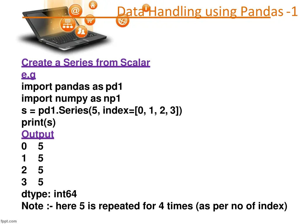 data handling using pandas 1 12