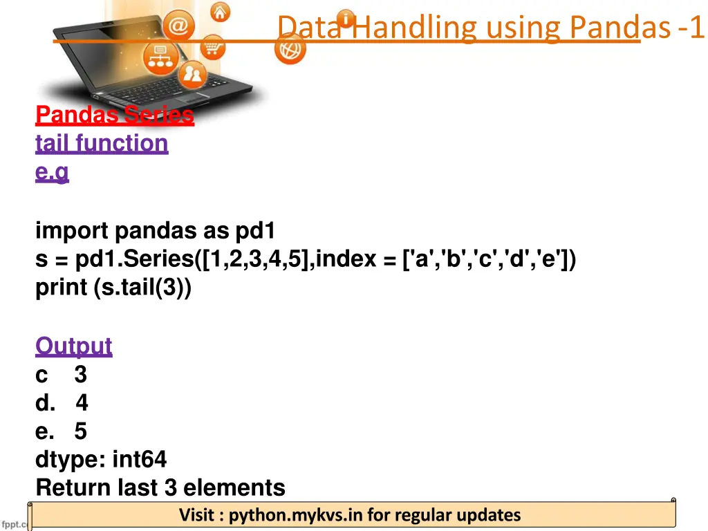 data handling using pandas 1 15