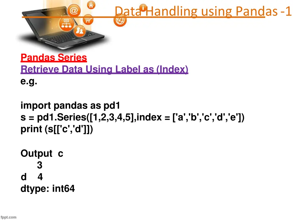 data handling using pandas 1 17