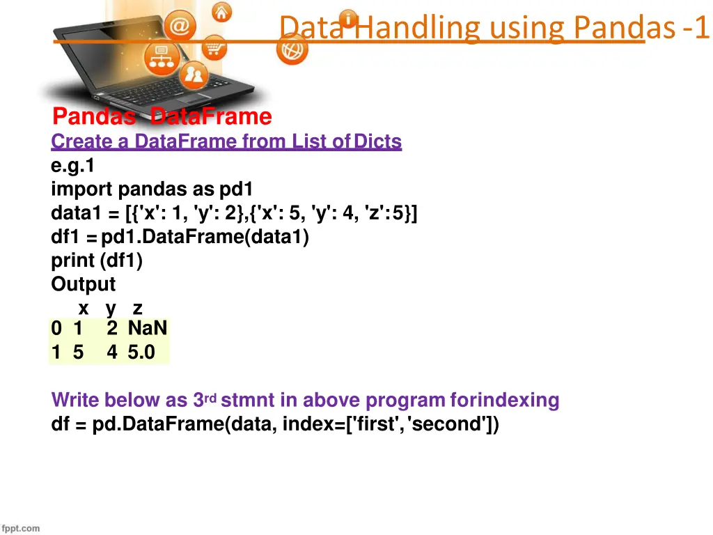data handling using pandas 1 24