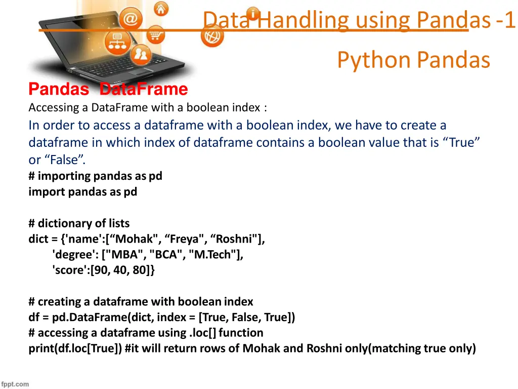 data handling using pandas 1 35