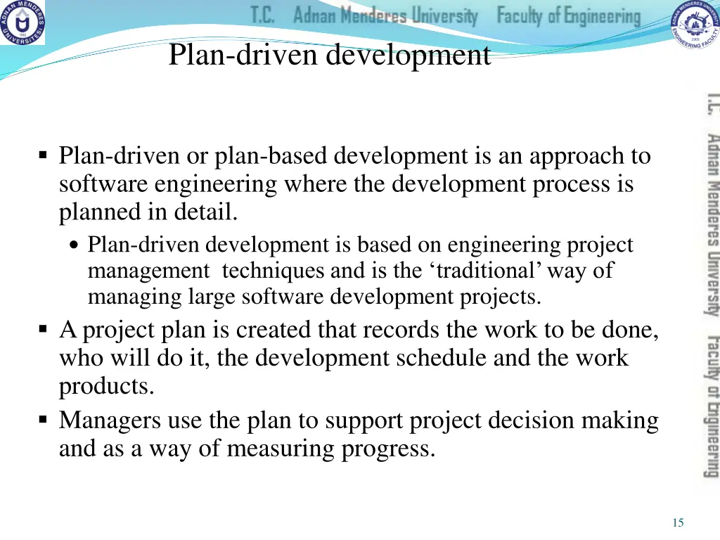 plan driven development 1