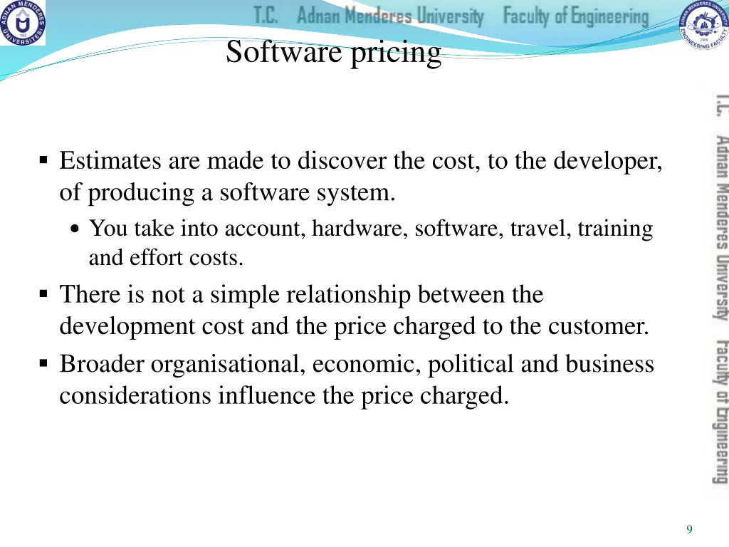 software pricing 1