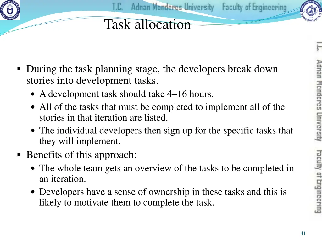 task allocation