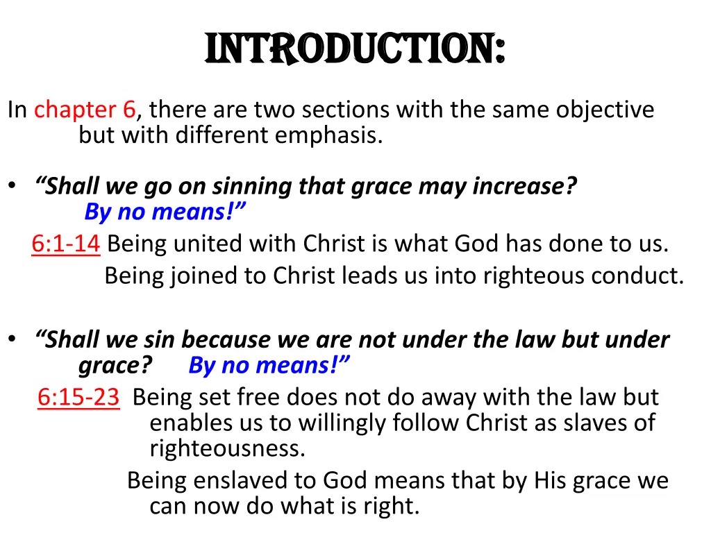 introduction introduction